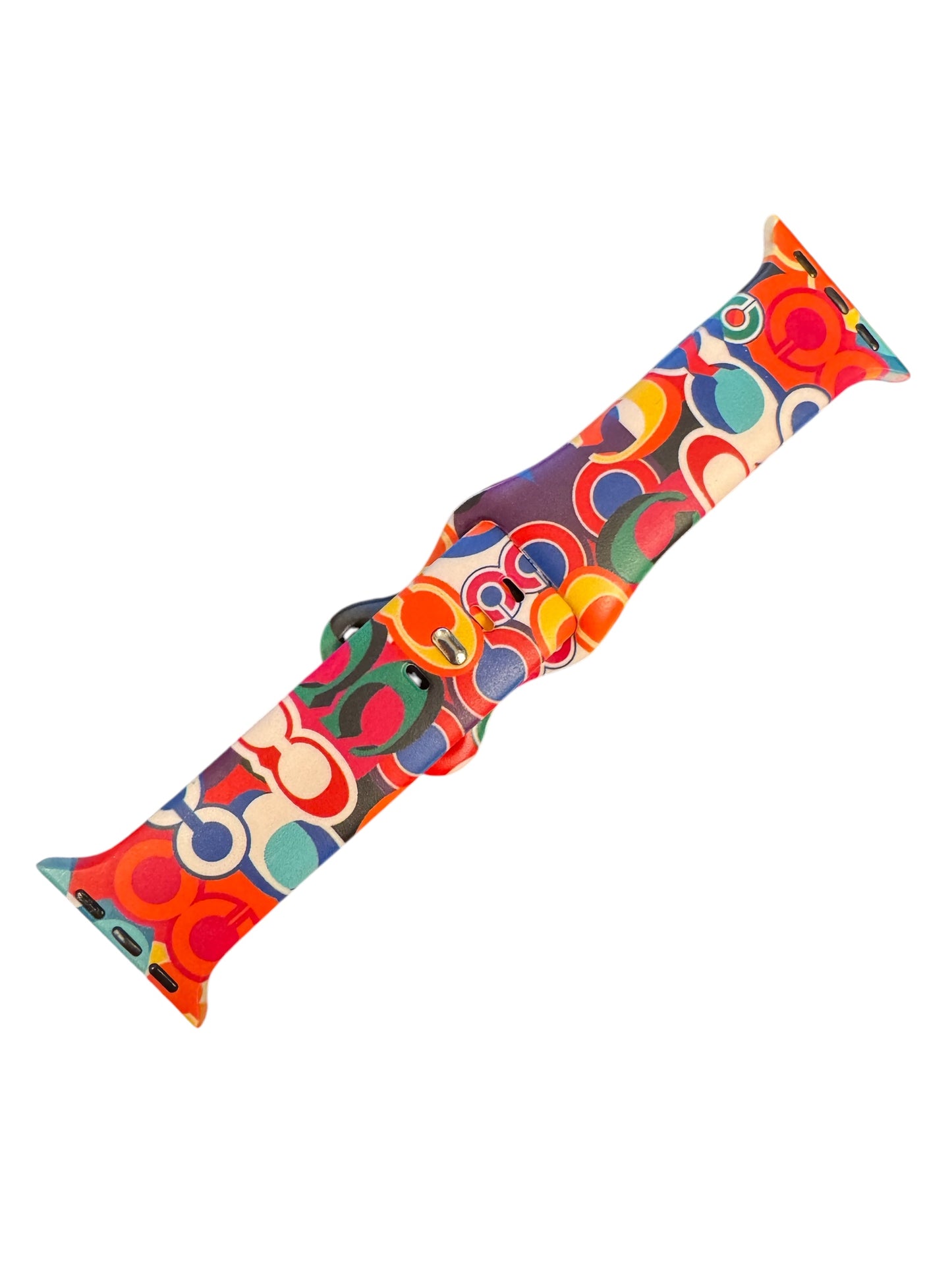 Multi-Colored C Apple Watch Band