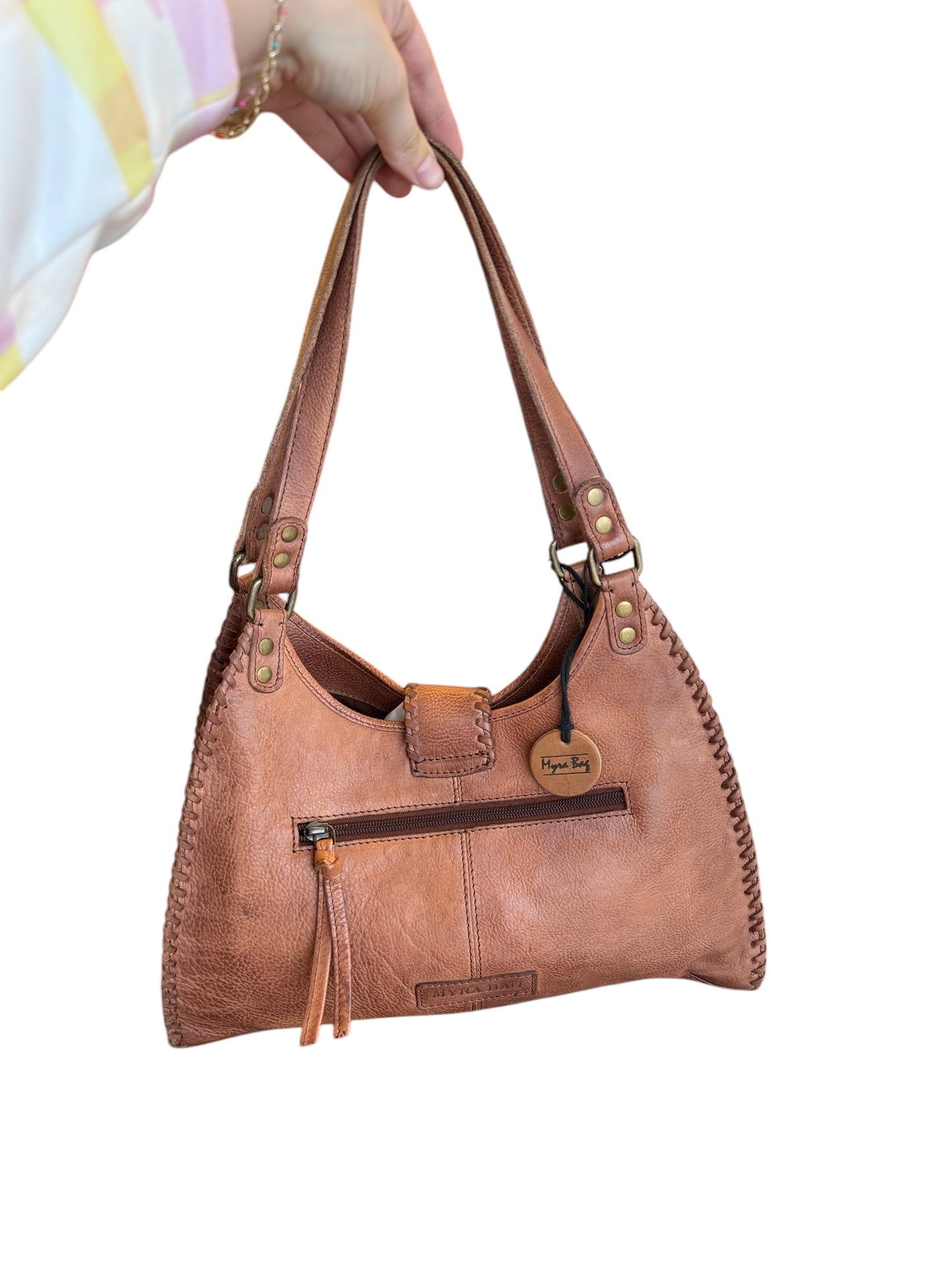 Myra Lobeth Accent Leather Bag