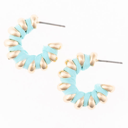 Tara Aqua Earrings