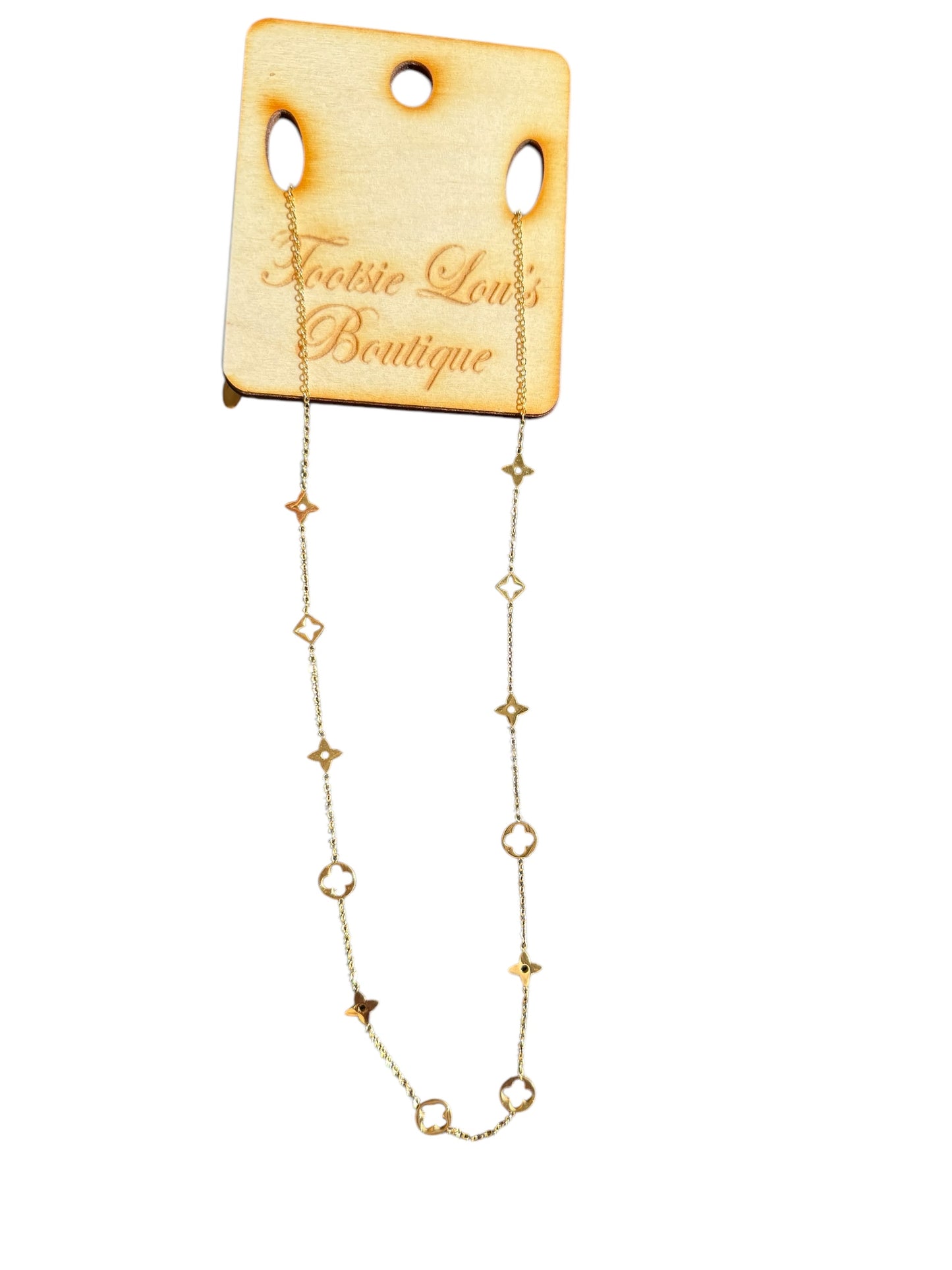 Gold Clover Alhambra Necklace