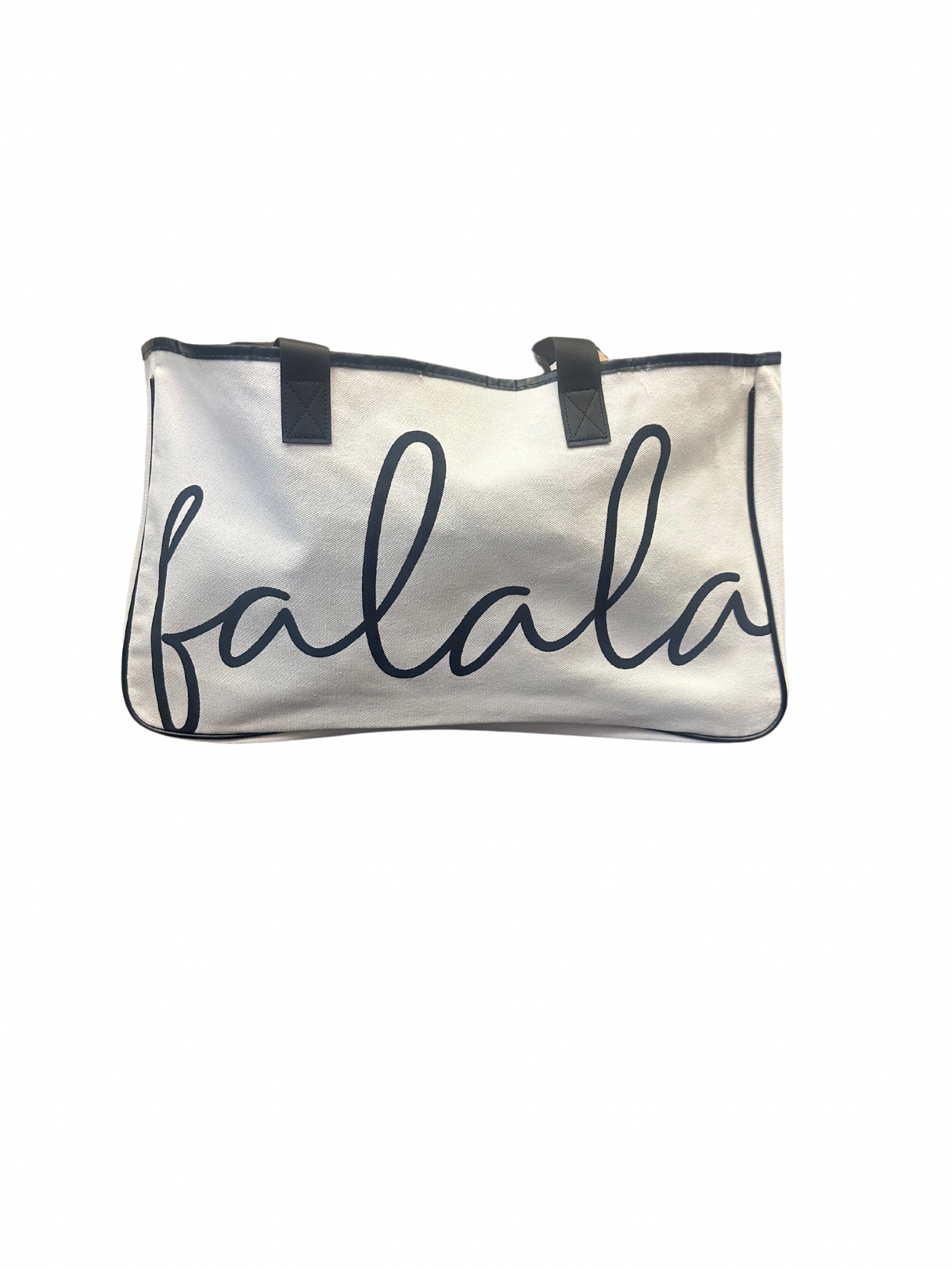 Fa La La Canvas Tote Bag