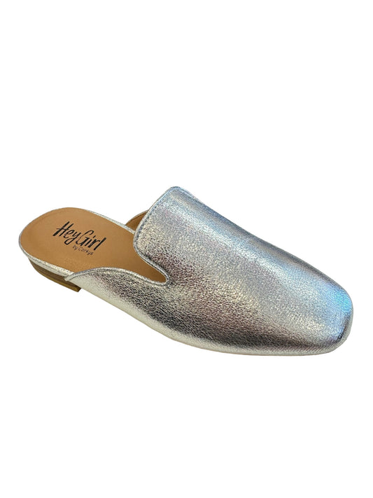 Spotlight Silver Slide Shoes