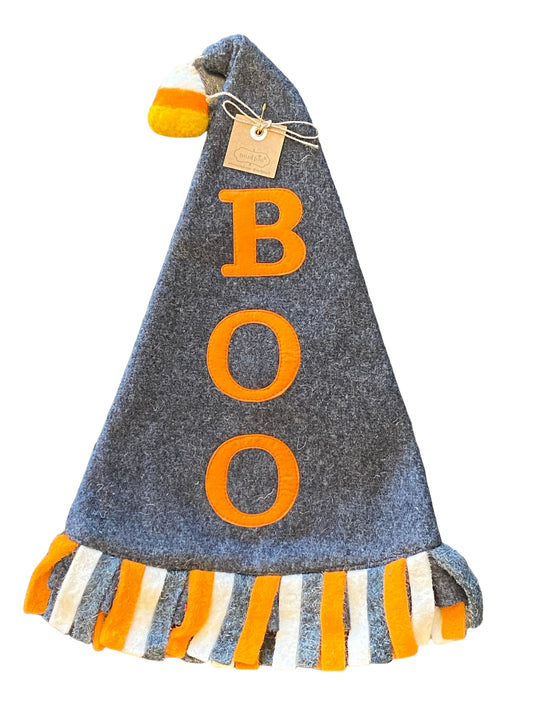 Mud Pie Boo Felt Witch Hat Sitter