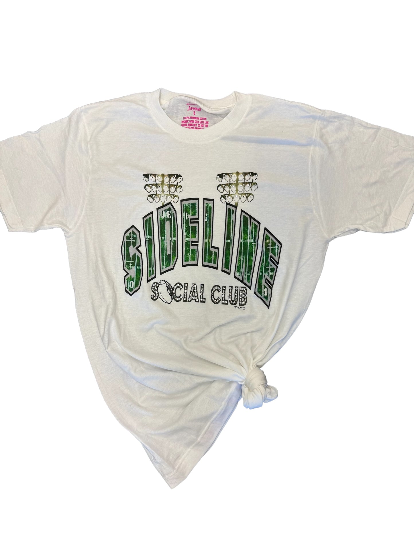 Sideline Social Club Bling Tee