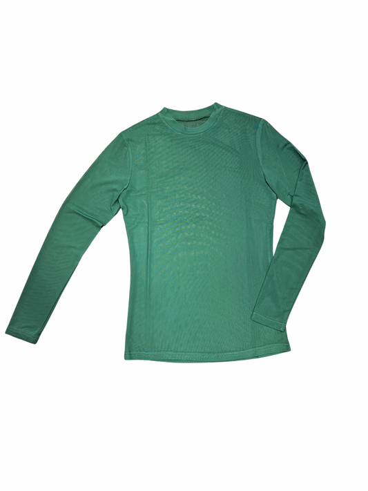 Green Spirit Mesh Top