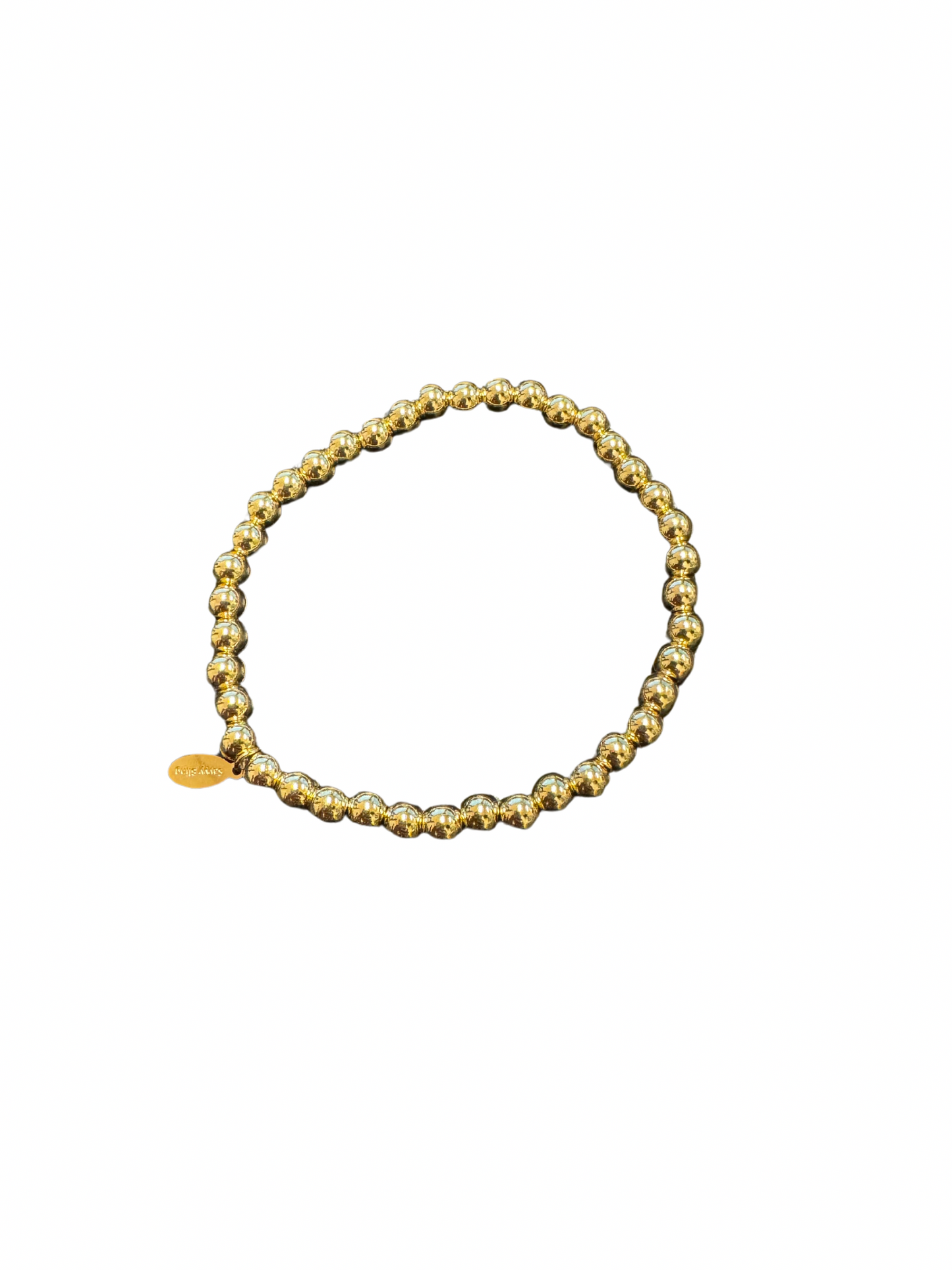 Gold Ball Bracelet- Small