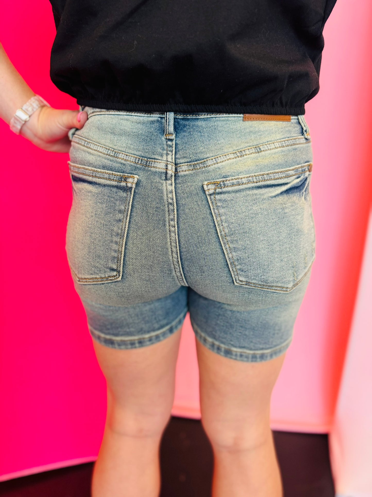 Judy Blue Vintage Wash Shorts