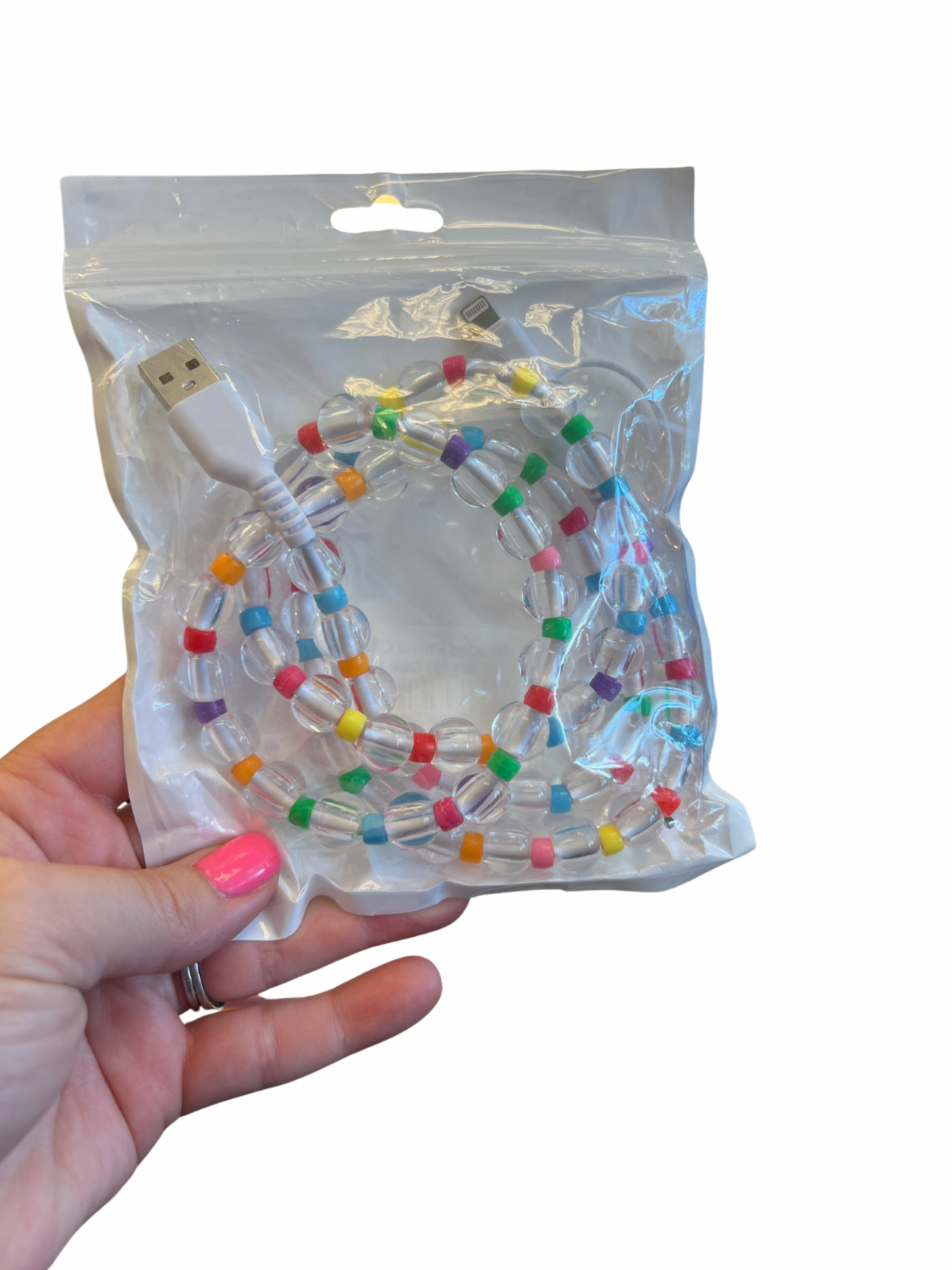 Beaded Phone Chargers