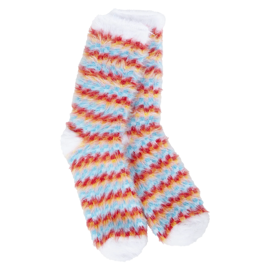 World's Softest Socks - Whimsical Check Sock