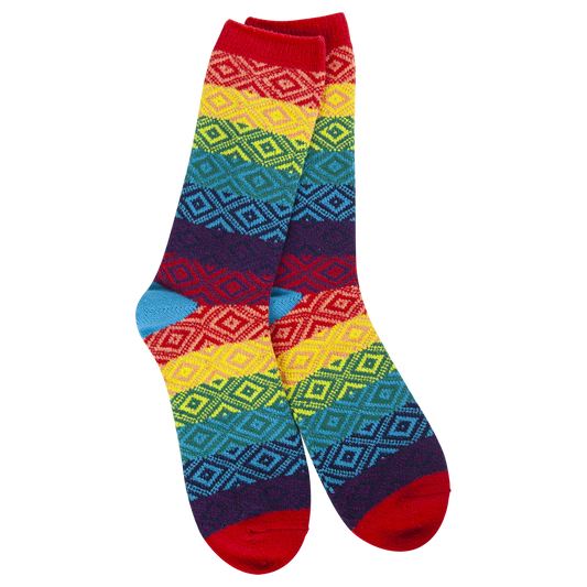 World's Softest Socks - Rainbow Multi