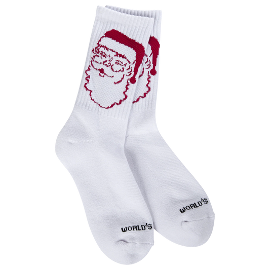 Worlds Softest Sock Santa Clause