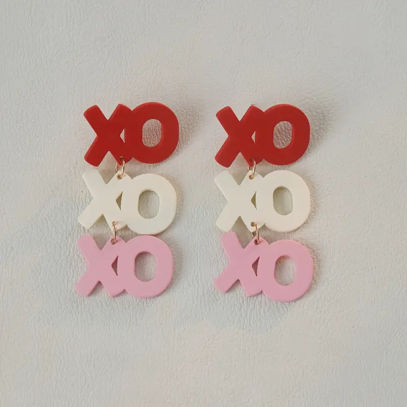 XOXO Valentine Earrings