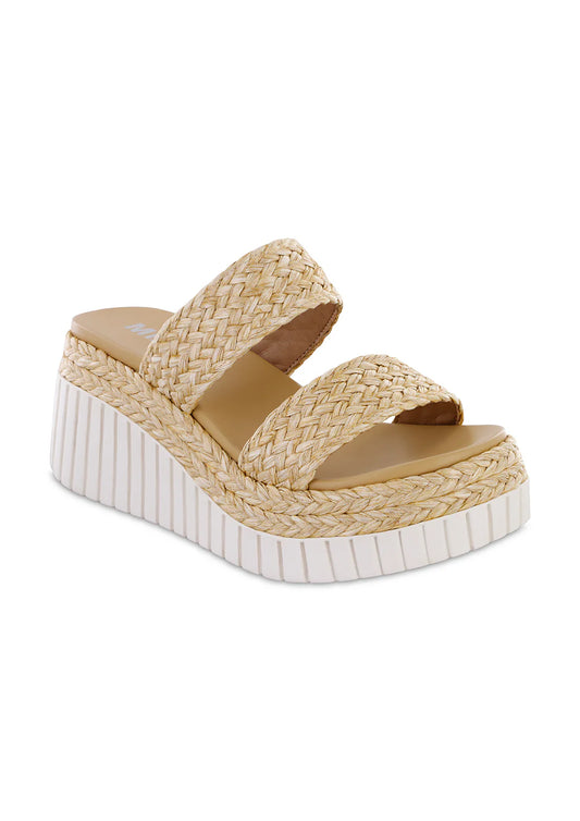 Zayla Natural Raffia Sandal