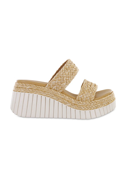 Zayla Natural Raffia Sandal