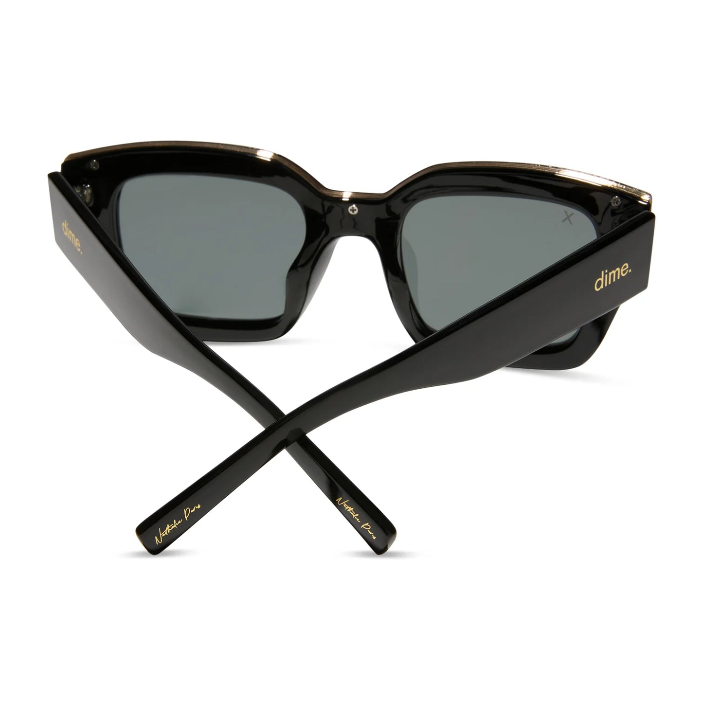 Dime Amore Black Polarized Sunglasses