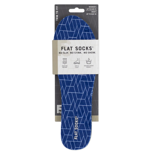 Flat Socks - Blue