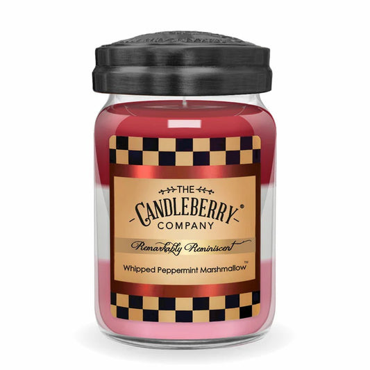 Whipped Peppermint Marshmallow Candleberry Candle