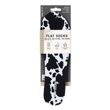 Flat Socks - Cow-A-Bunga