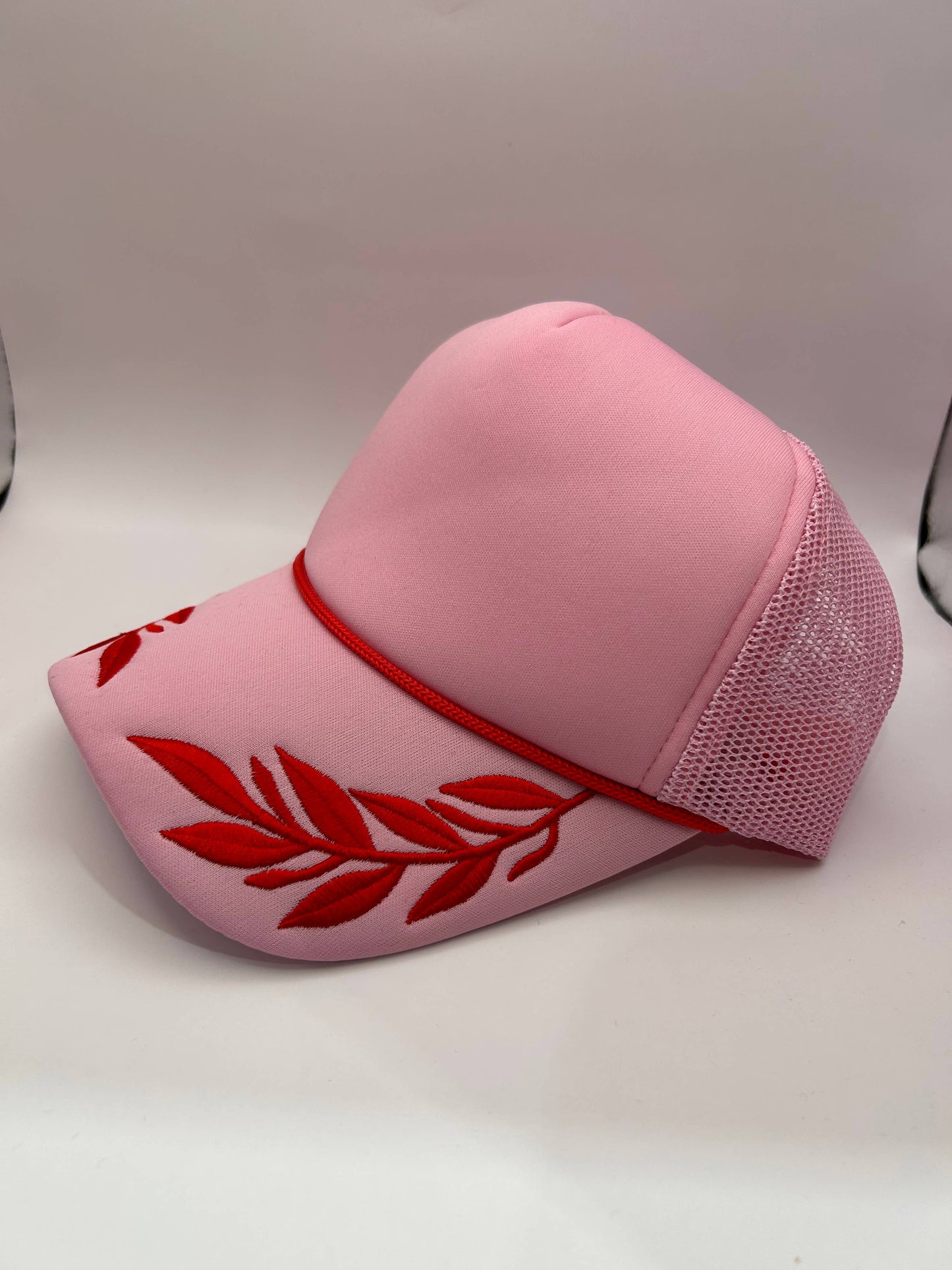 Pink Captain Foam Trucker Hat