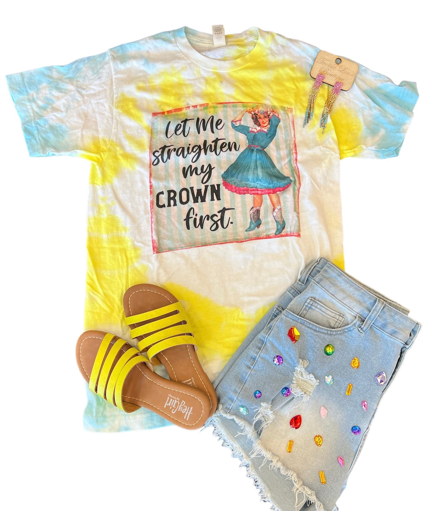 Straighten My Crown Tee