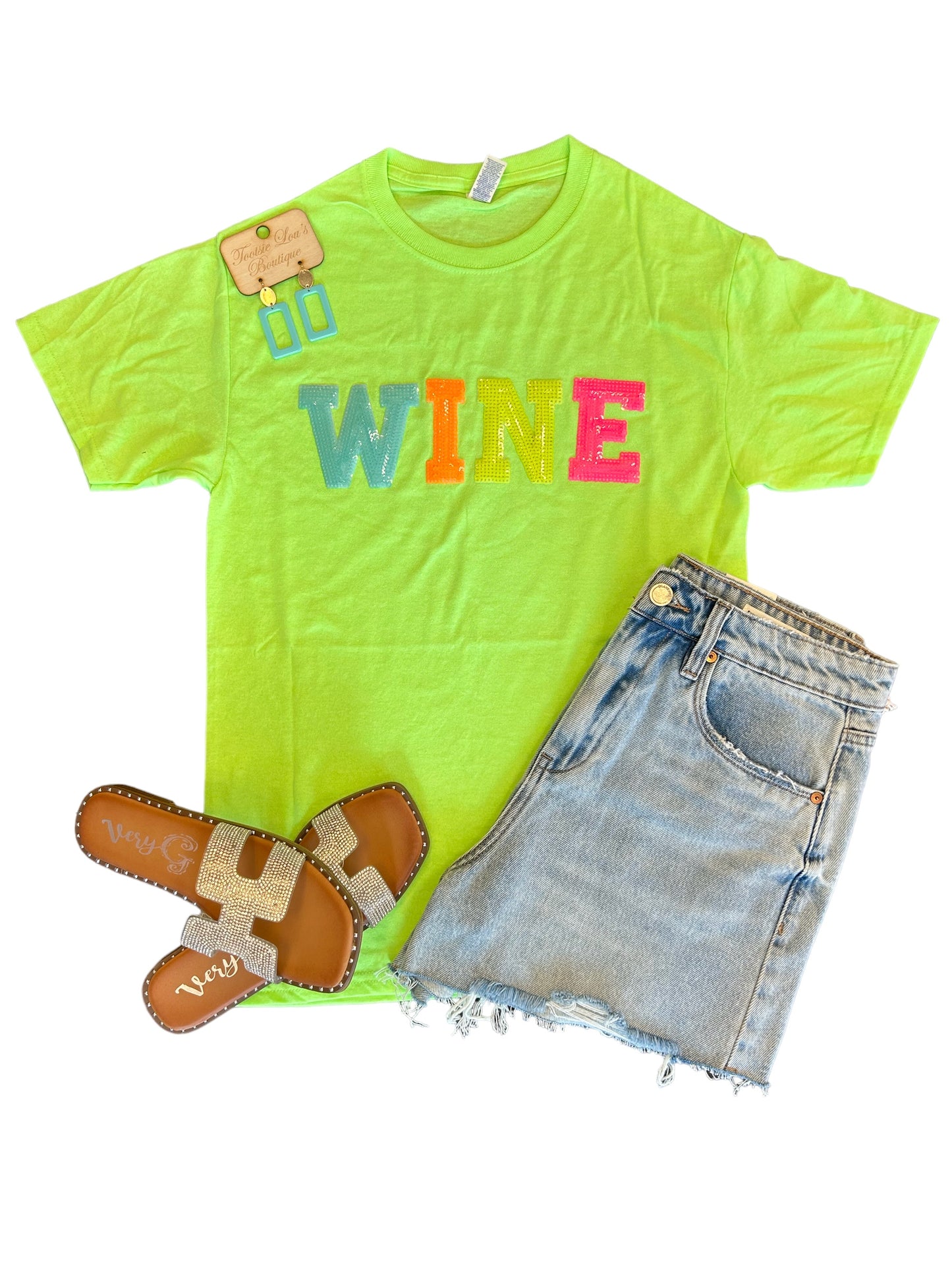 Neon Wine Tee