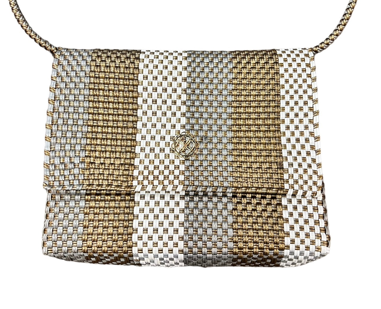 Gold And Silver Crossbody