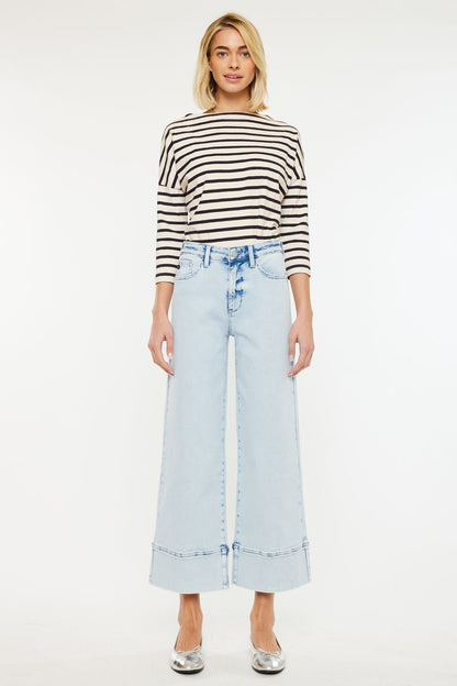 KanCan Light Wash Wide Leg Jeans