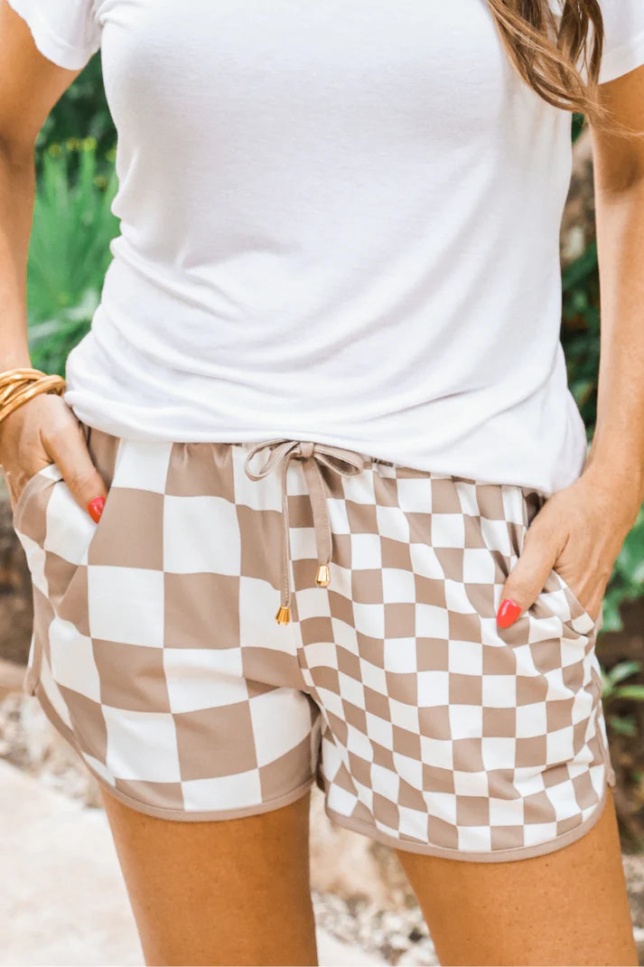 Checkered Dreams Everyday Shorts