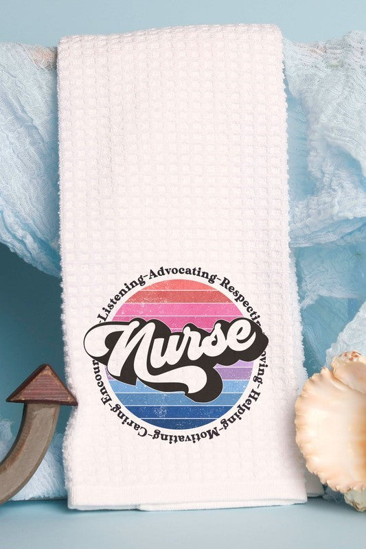 Nurse Circle Tea Towel