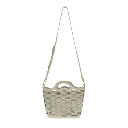 Grey River Laser Cut Tote Bag