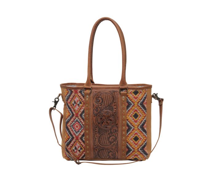 Scarlett Hand-Tooled Bag