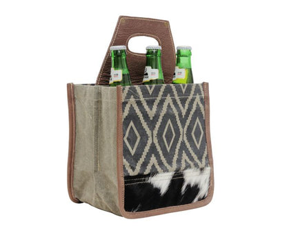 Myra Chevron Beer Caddy