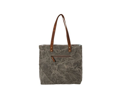 Boulangerie Floral Trim Tote Bag