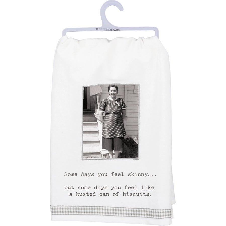 Feel Skinny Tea Towel