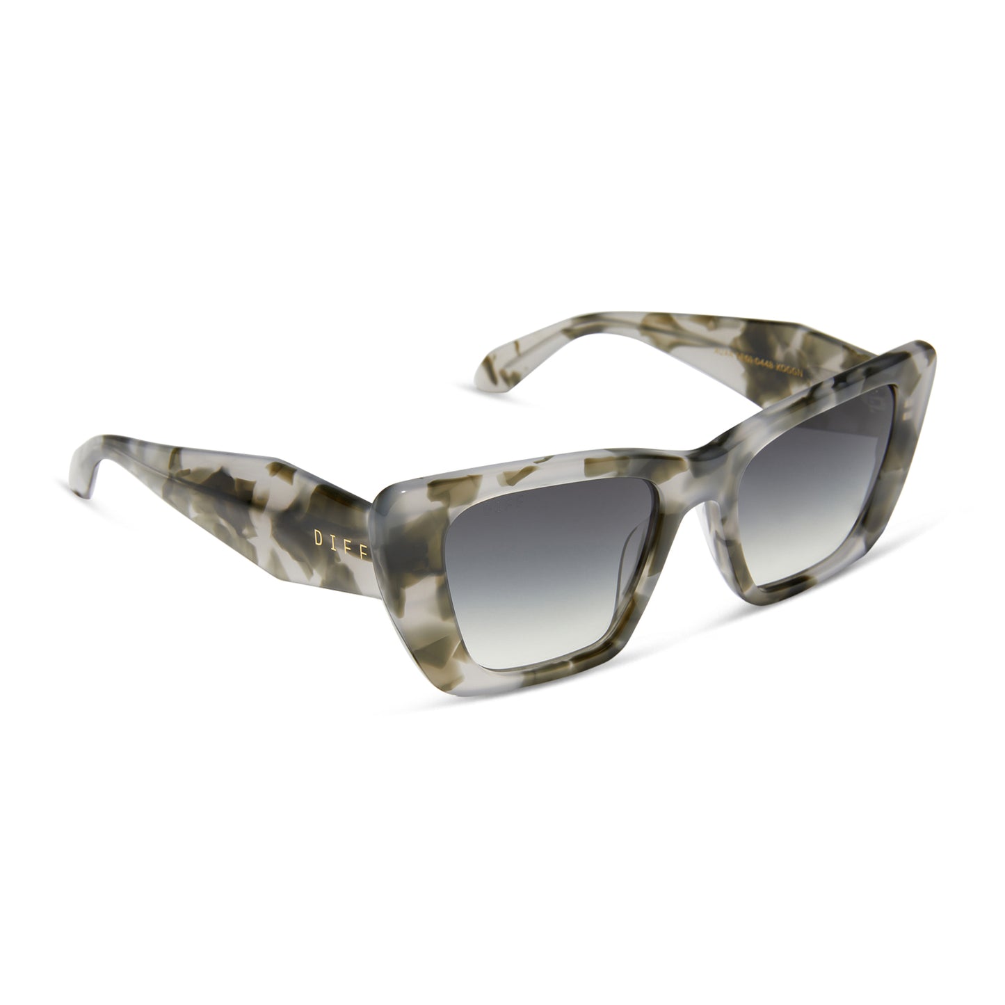 DIFF Aura Kombu + Grey Gradient Sunglasses