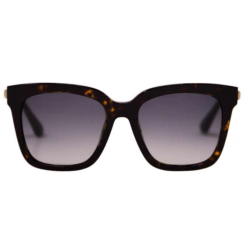 DIFF Bella- Amber Tortoise + Steel Gradient Polarized Sunglasses