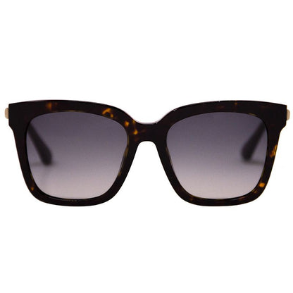 DIFF Bella- Amber Tortoise + Steel Gradient Polarized Sunglasses