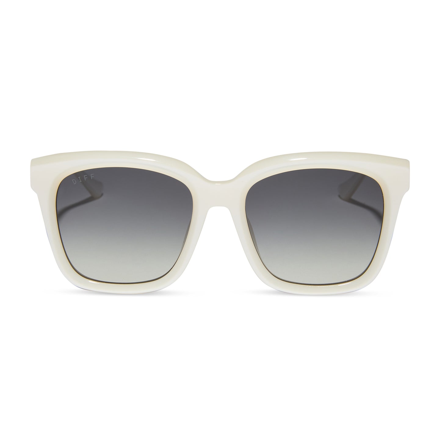 DIFF Meredith Opaline + Grey Gradient Sunglasses