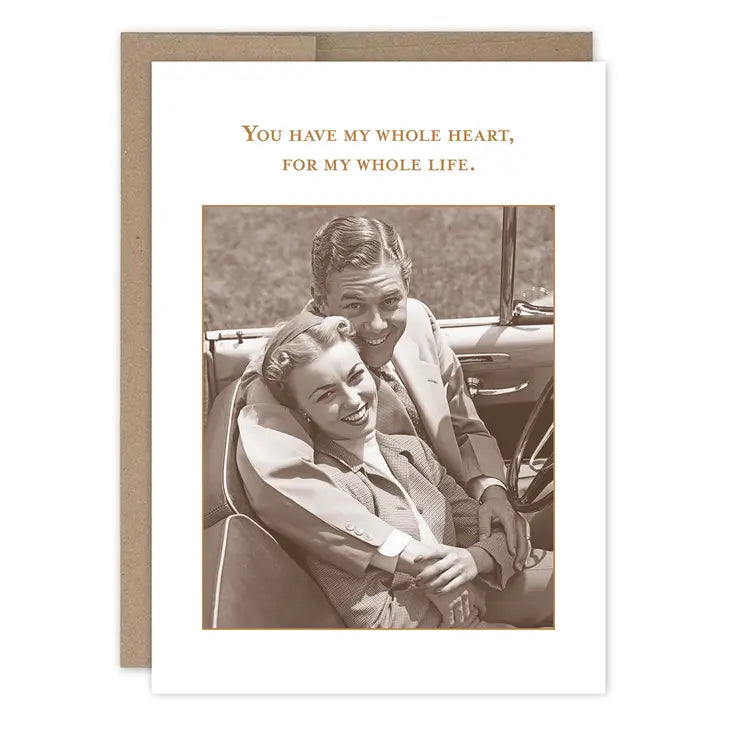 Whole Heart Anniversary Card