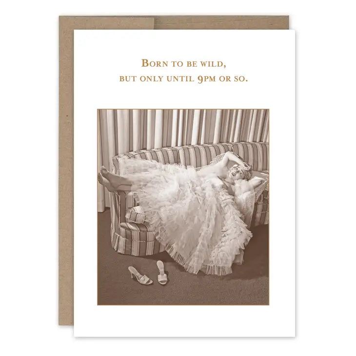 Born To Be Wild Birthday Card