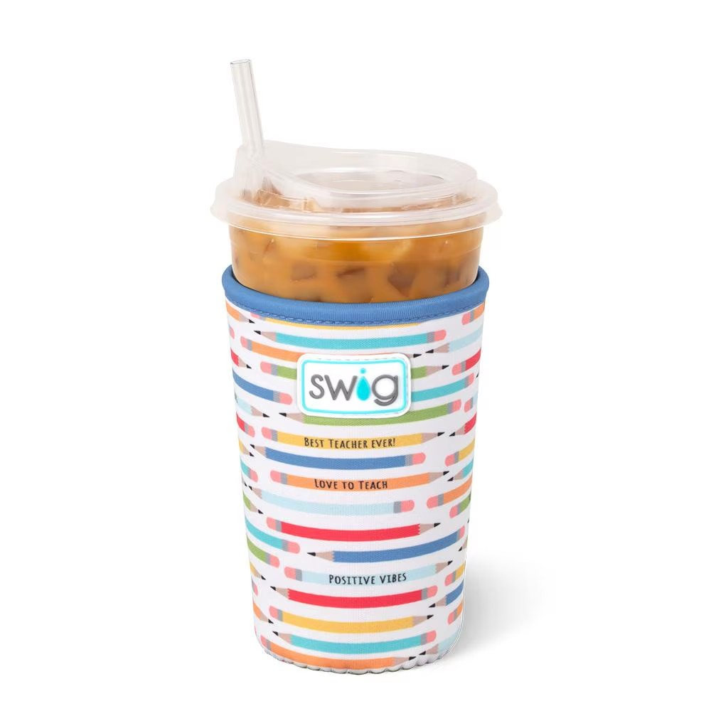 Swig Teacher Life Iced Cup Coolie (22oz)