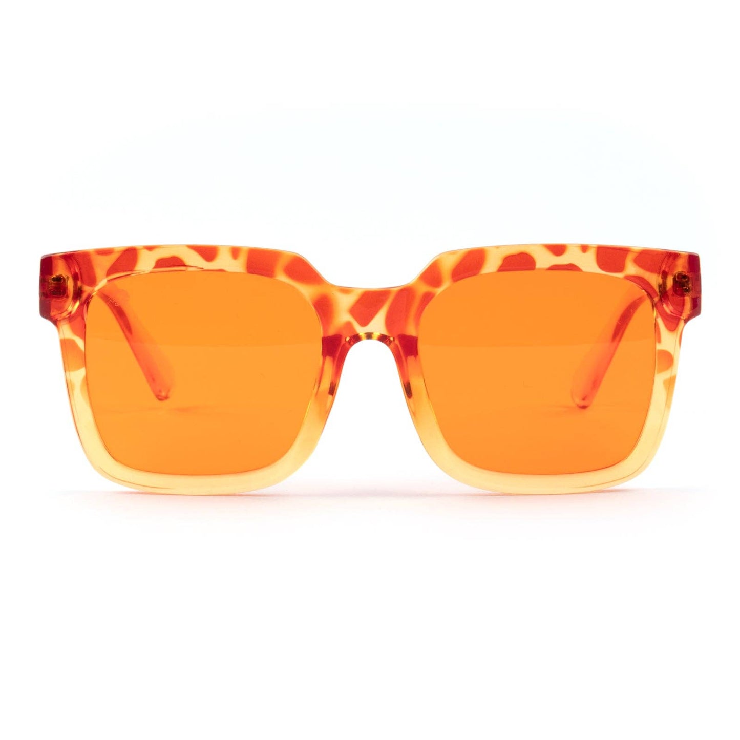 Leopard Orange Sunglasses