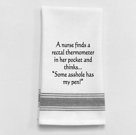 A Nurse Finds Tea Towel