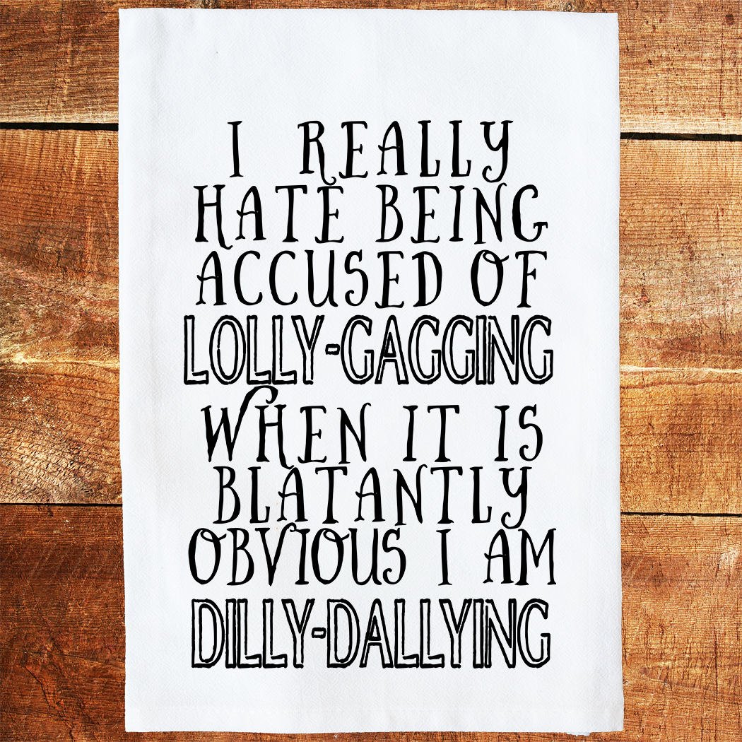 Lolly Gagging Tea Towel