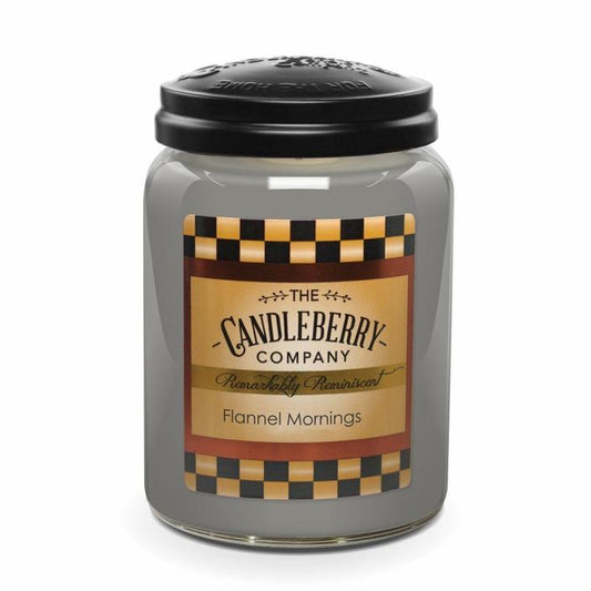 Flannel Mornings Candleberry Candle