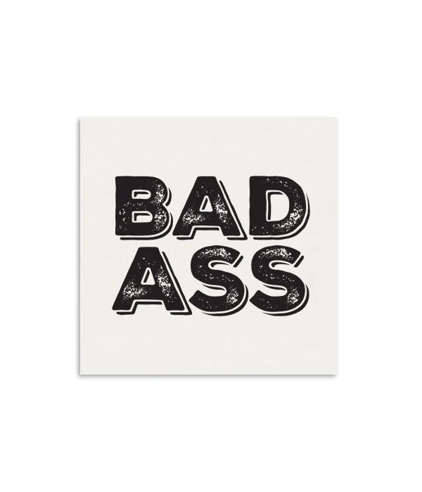 Bad Ass Mini Notecard