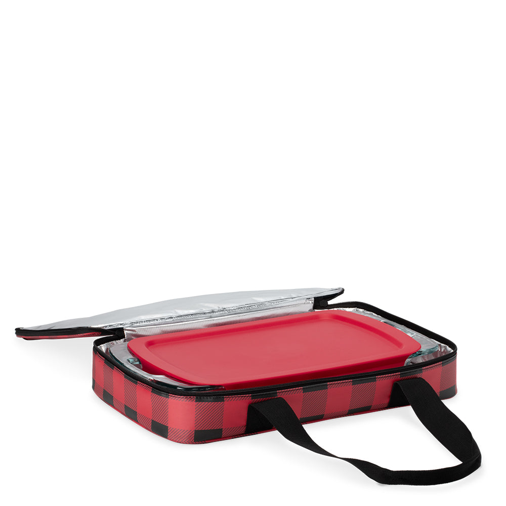 Swig Buffalo Plaid Dishi Casserole Carrier