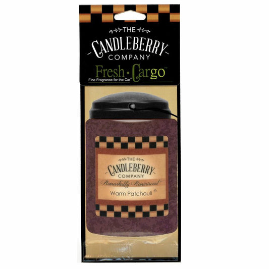 Warm Patchouli Candleberry Candle