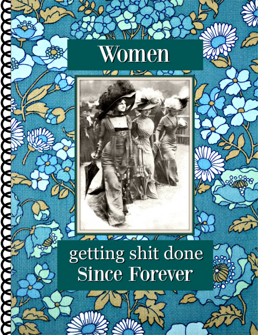 Women Getting Shit Done - Small Notebook