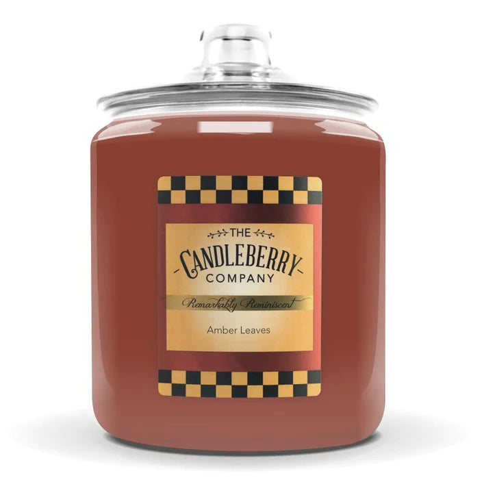 Amber Leaves Candleberry Candle